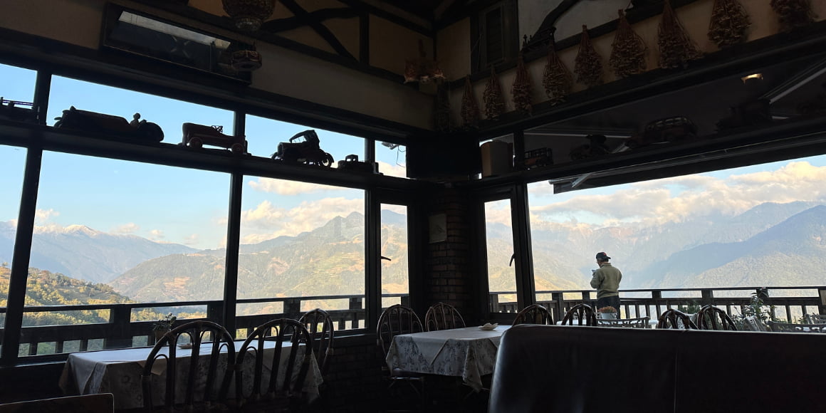 來福居景觀餐廳內部